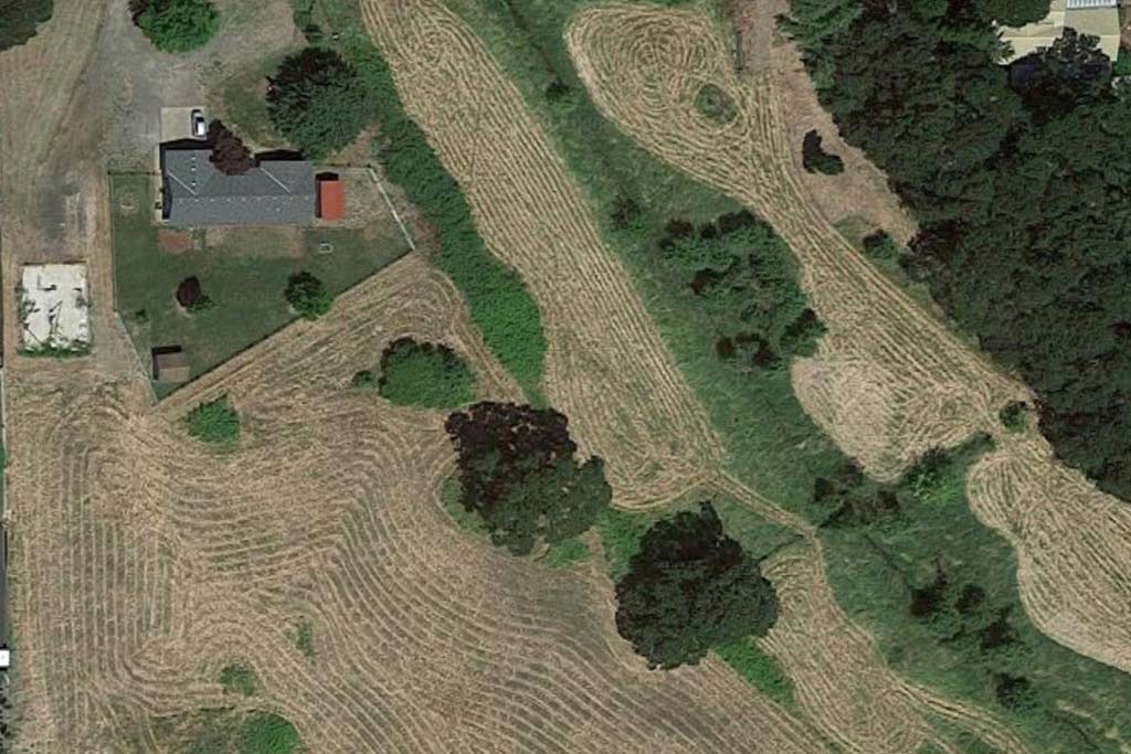 rural property - aerial view